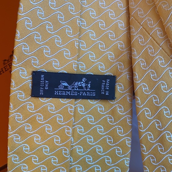 Hermes Silk Tie - Picture 6 of 8